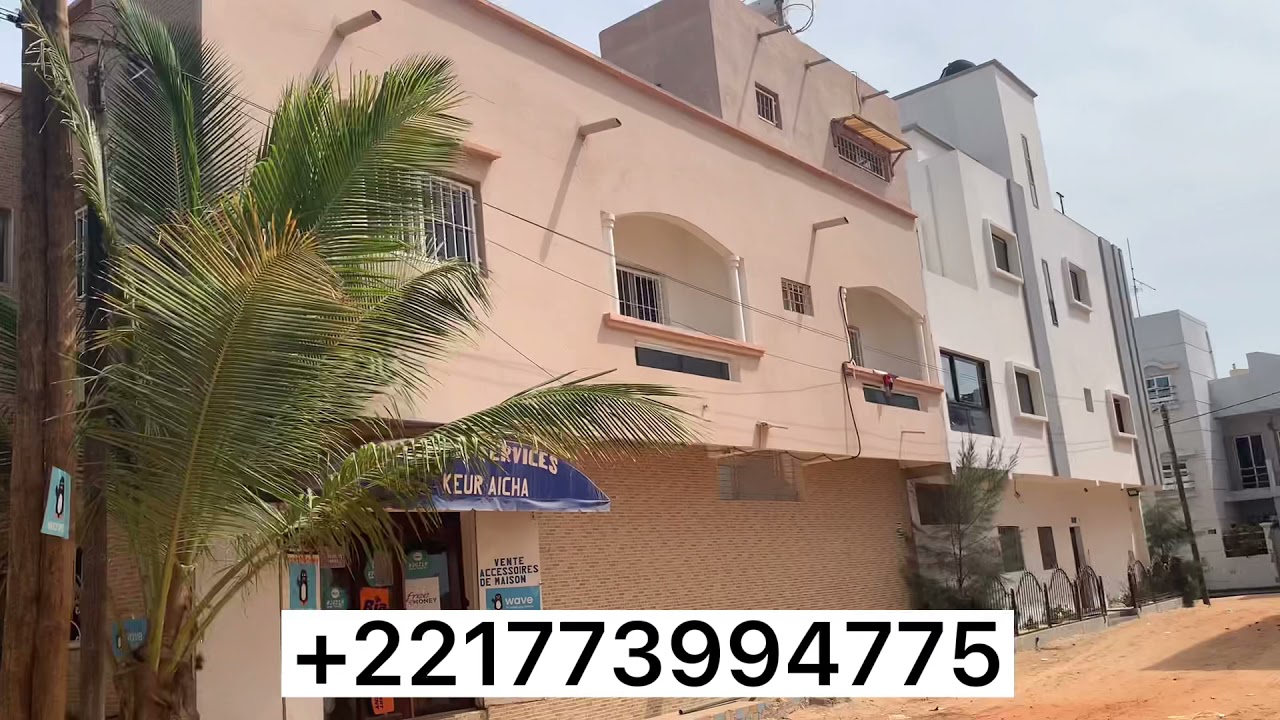TERRAIN 325 m2 ANGLE DOUBLE FAÇADE À VENDRE /+221773994775