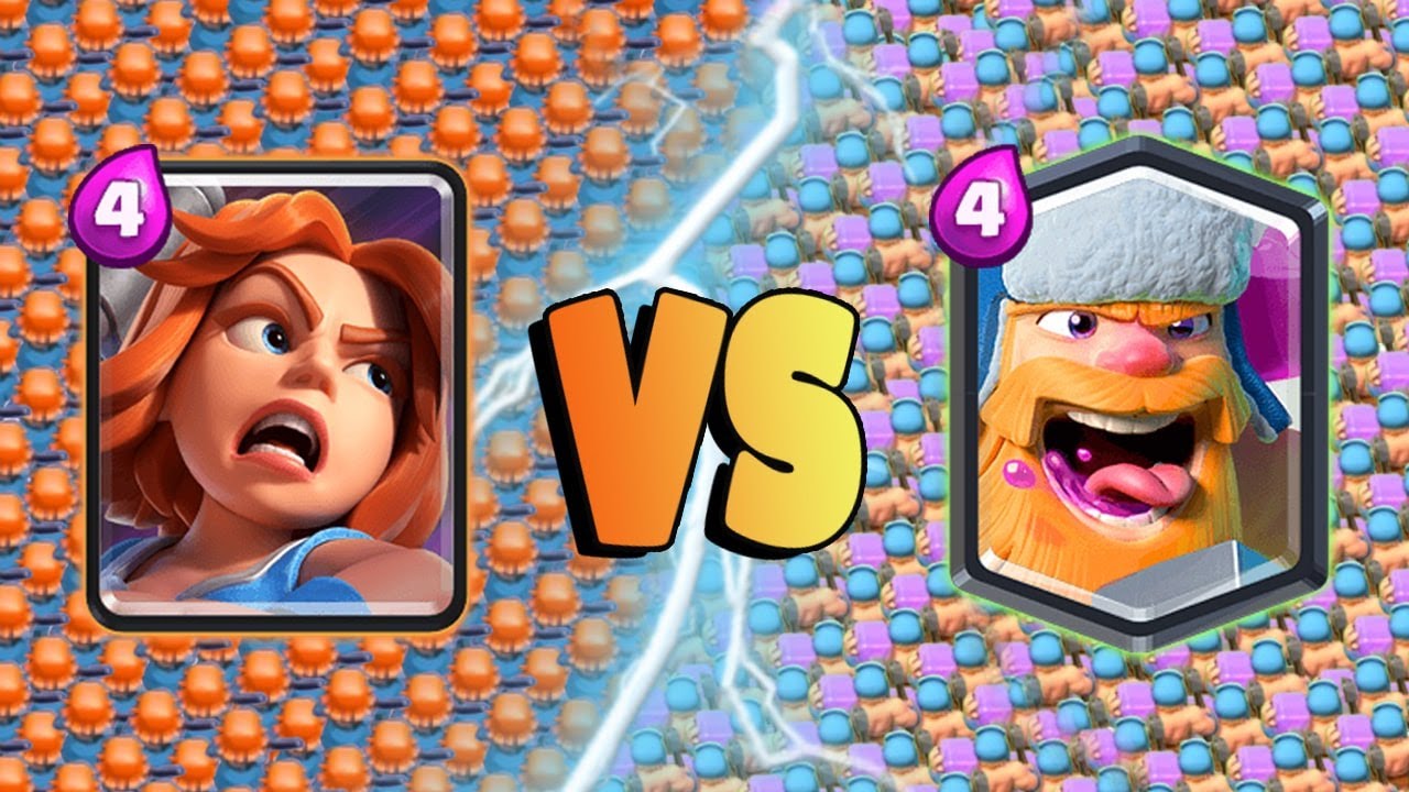 VALKYRIE VS LUMBERJACK (2023) - Clash Royale Challenge