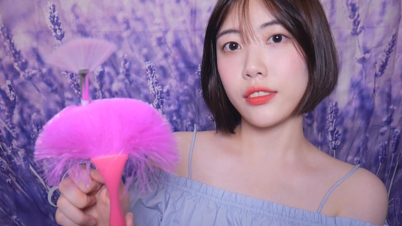 ASMR 카메라청소 받고가세요📷💜 시각적팅글 camera cleaning
