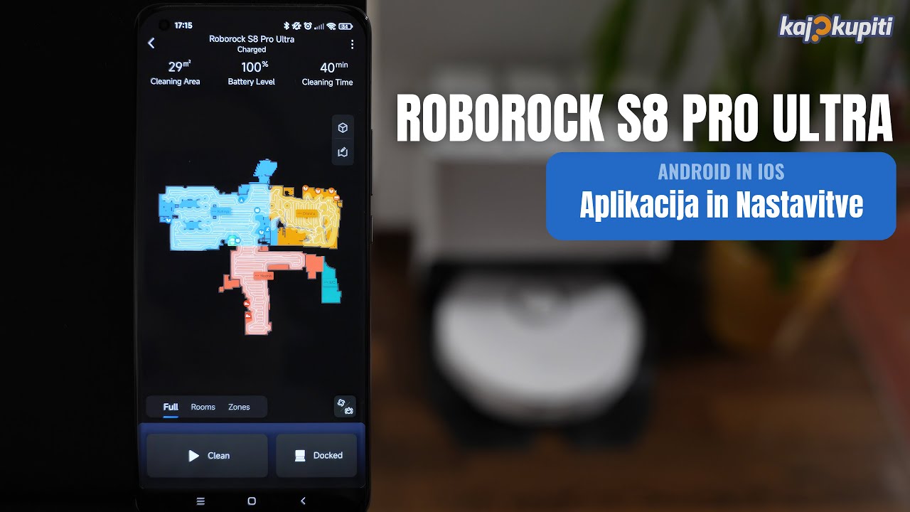 Aplikacija za Roborock S8 Pro Ultra