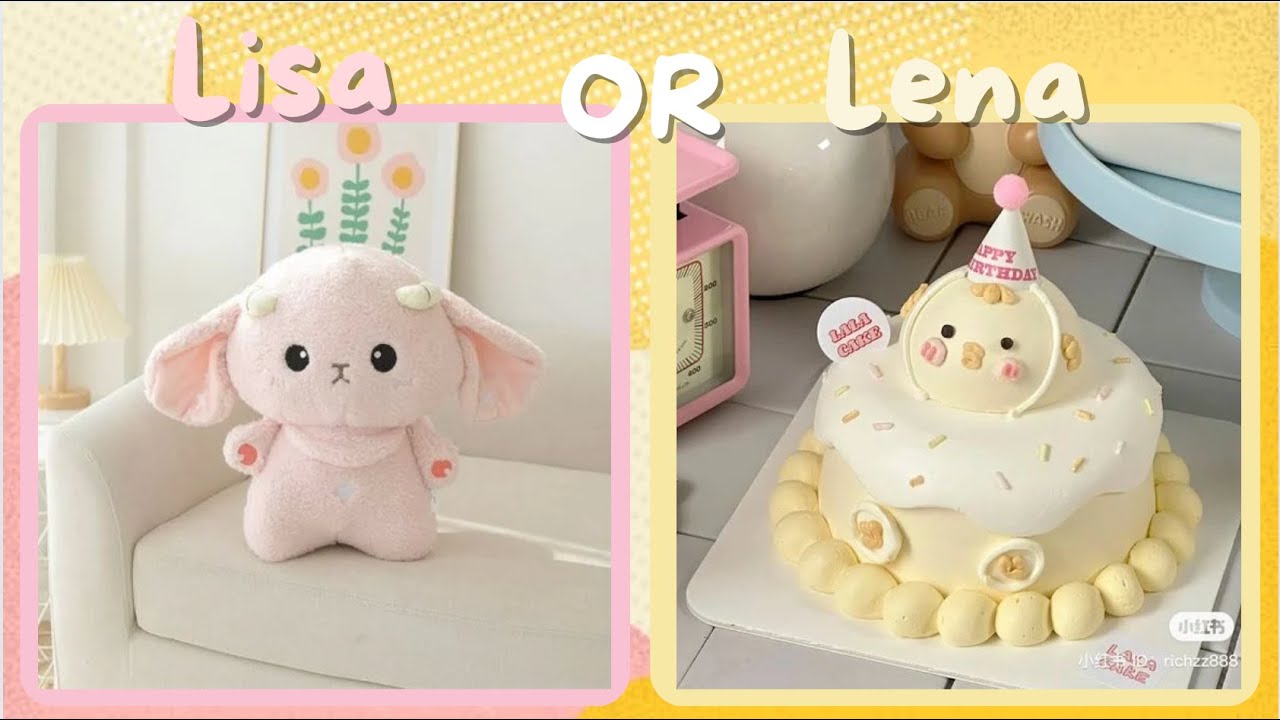 Lisa or Lena (cute/kawaii compilation)❣️compilation #lisalena