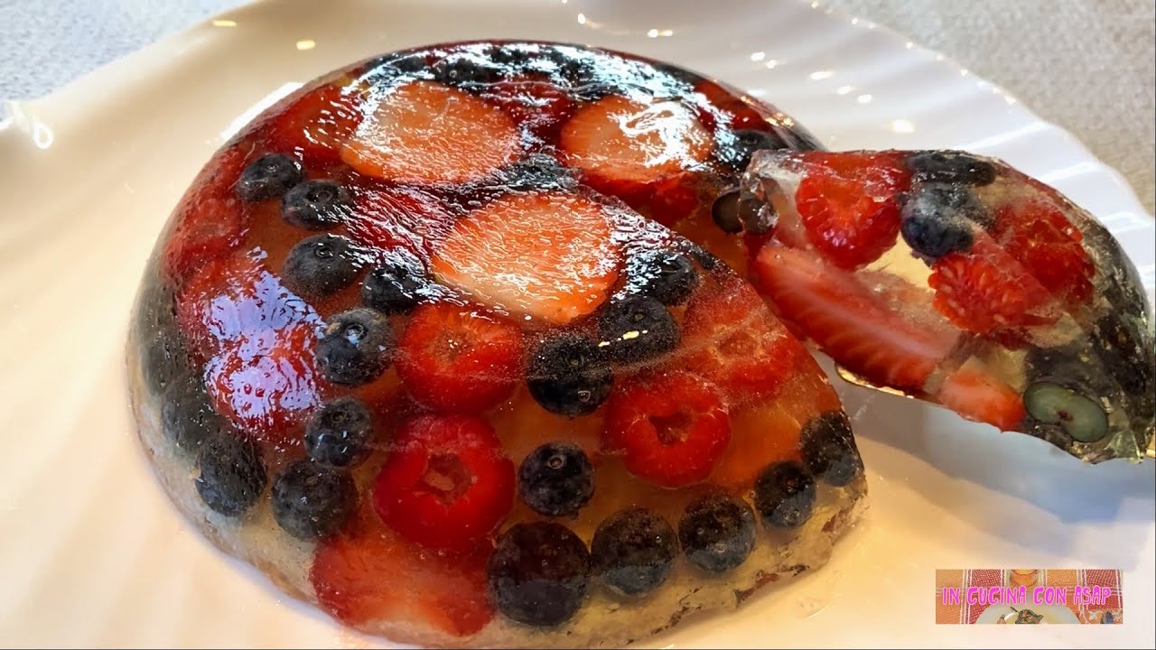 ASPIC di FRUTTA veloce e facile in pochi minuti, farai una figura pazzesca!