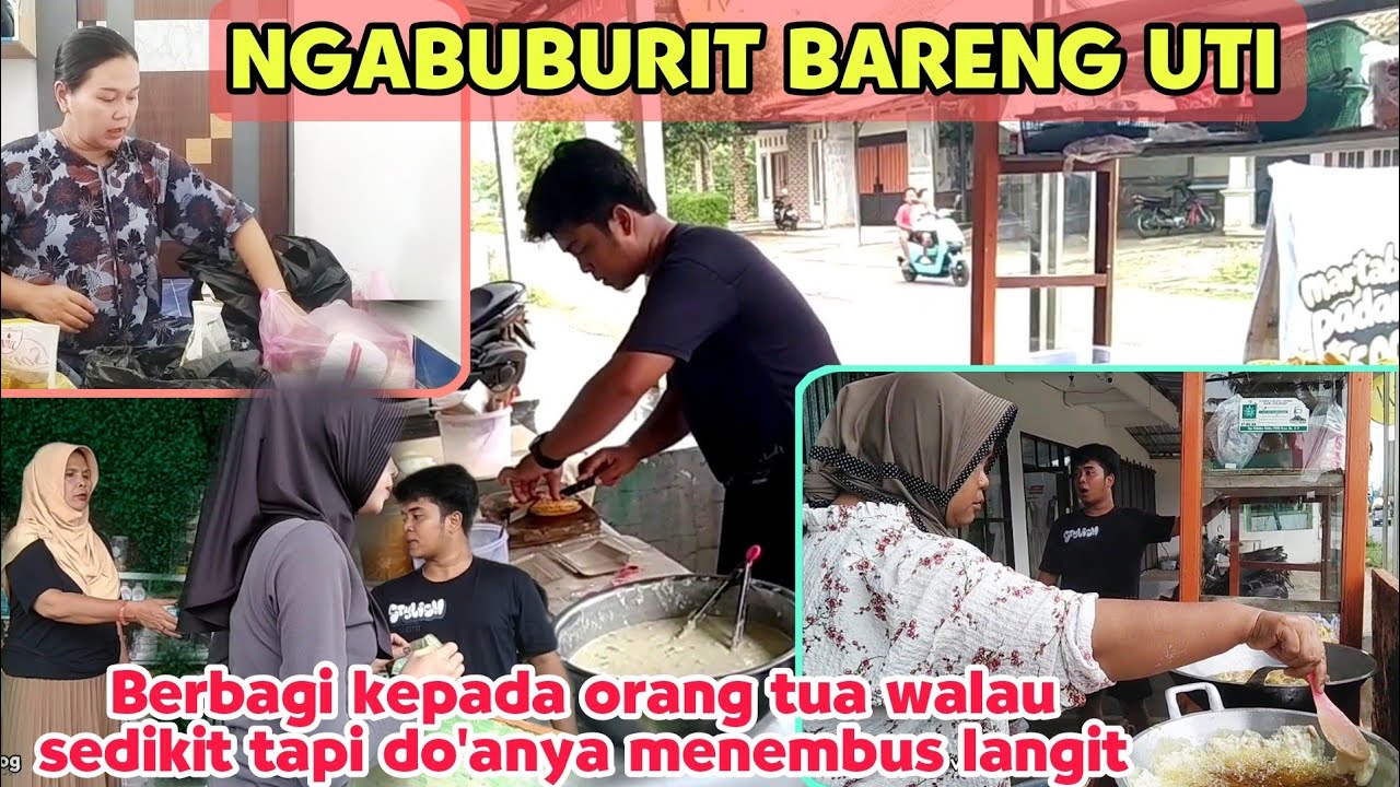 NGABUBURIT BARENG UTI ‼️ BERBAGI KEPADA ORANG TUA WALAU SEDIKIT TAPI DO'ANYA MENEMBUS LANGIT.