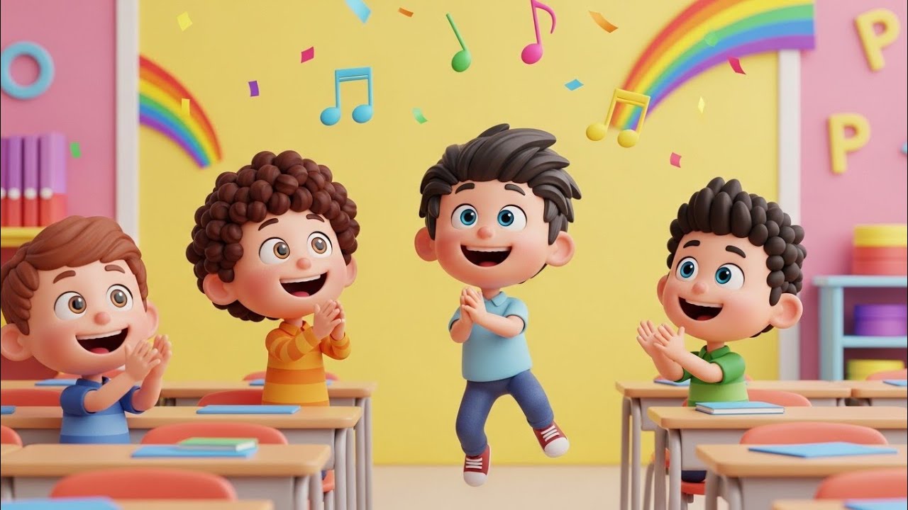 If You’re Happy and You Know It | Kids Action Song | More Nursery Rhymes & Baby Songs