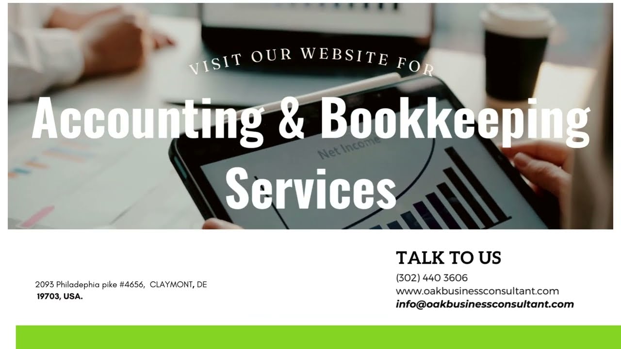 Elevate Your Business with Oak Business Consultant’s Premier Accounting & Bookkeeping Services