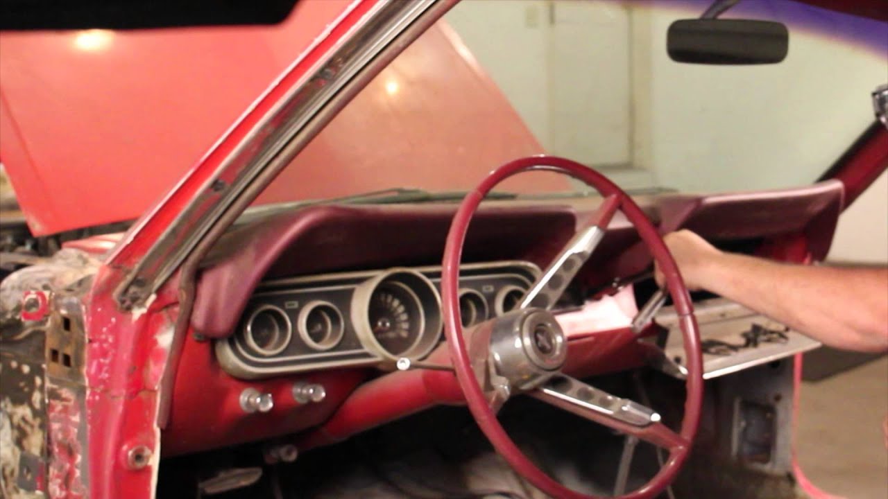 How To Remove Dash on 1966 Mustang