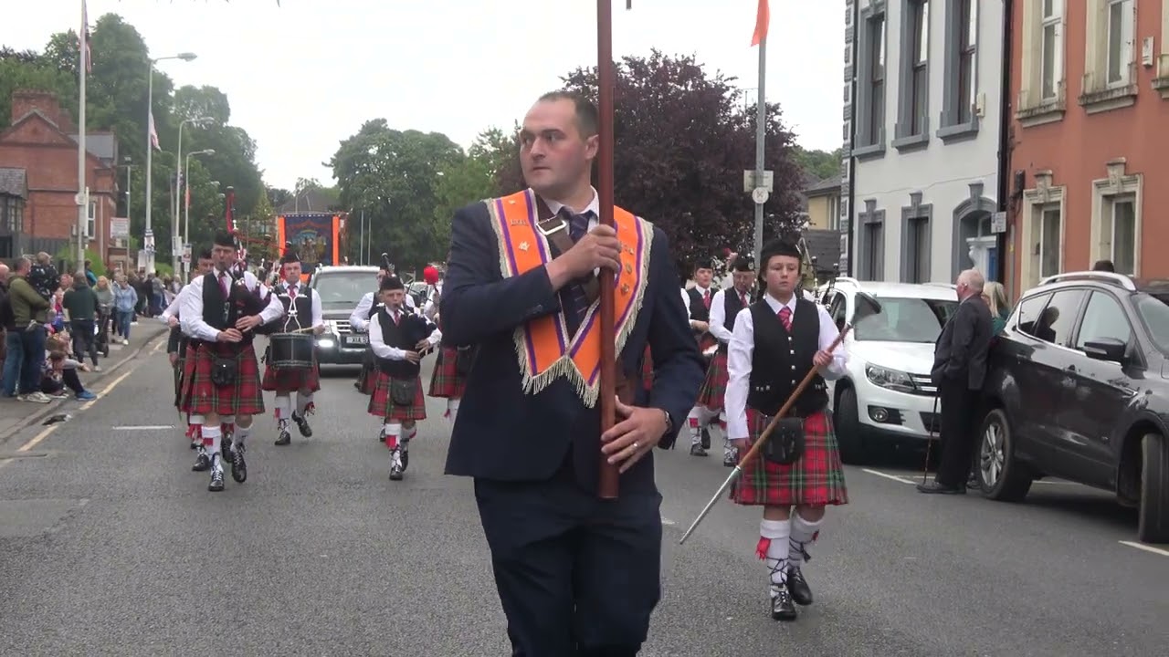 Mountfield Pipe Band @ Omagh Somme Parade 2024