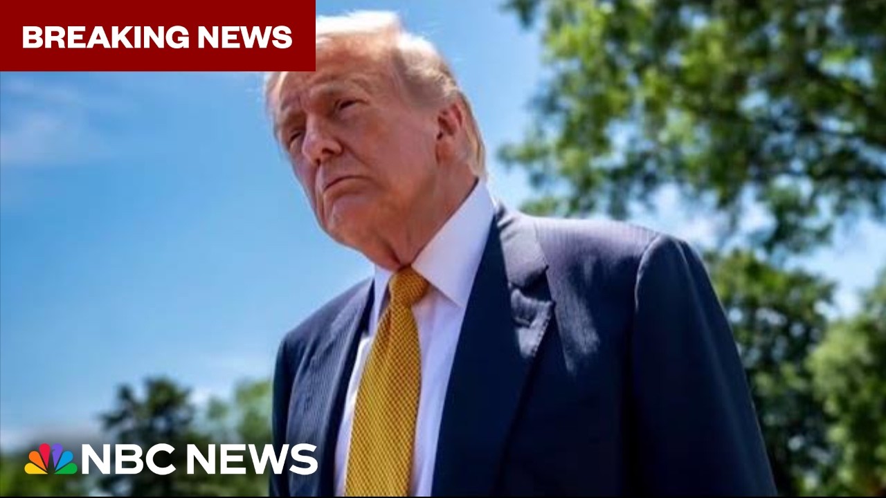 BREAKING: President Trump announces new tariffs on dozens of countries