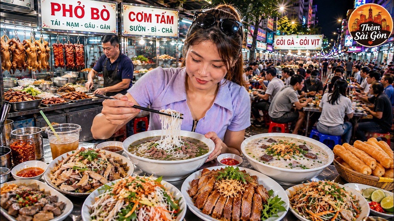 Ăn Đ&ecirc;m S&agrave;i G&ograve;n  4 Qu&aacute;n Ăn Ngon Chất Lượng Đ&ocirc;ng Nghẹt Kh&aacute;ch | Saigon Night Food