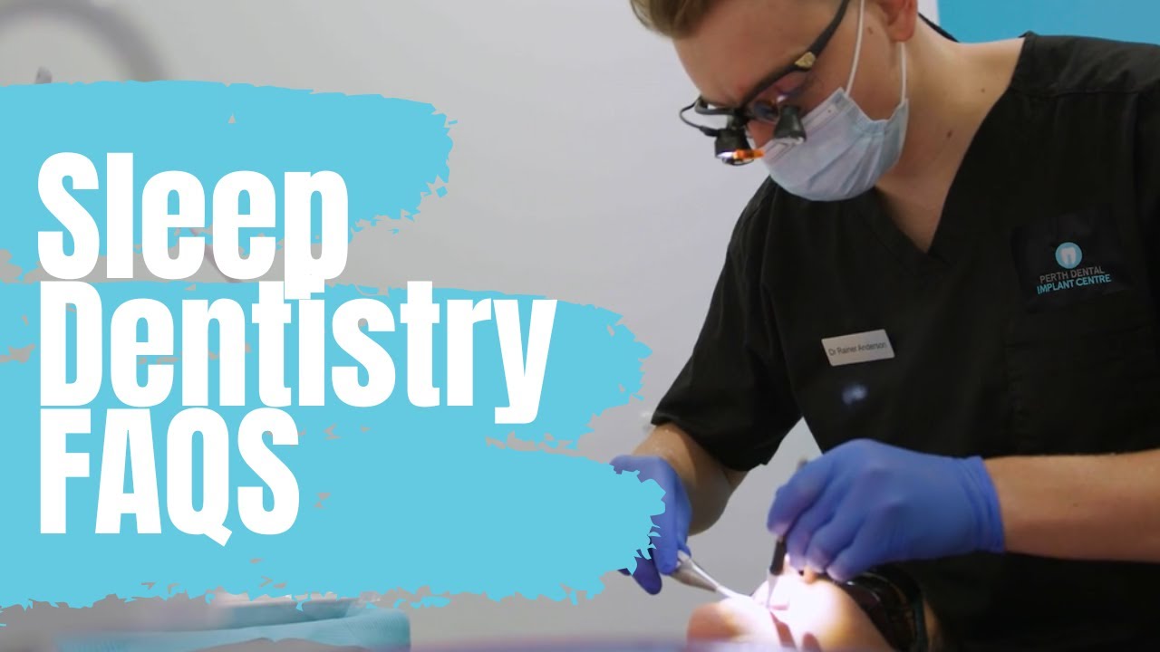 Sleep Dentistry FAQS with Dr Rainer Anderson | Kelmscott Dental
