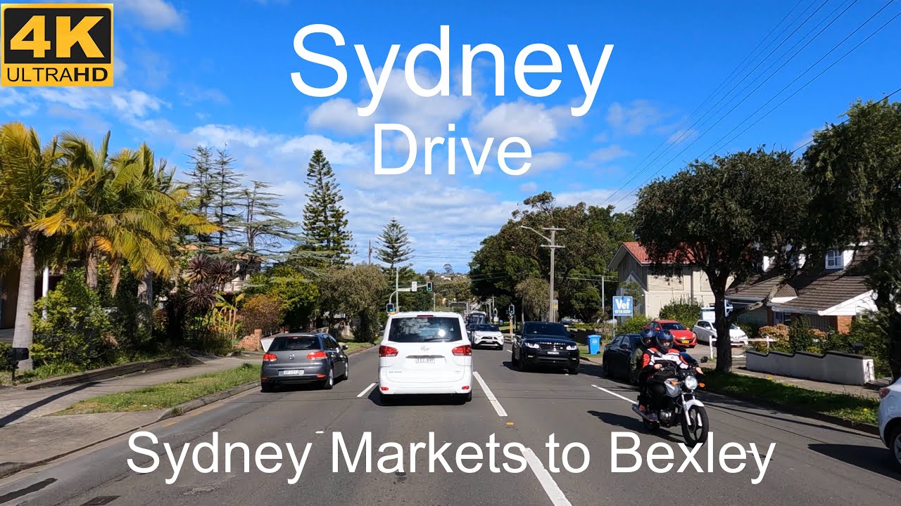Driving Sydney Markets Flemington to Bexley | Sydney Australia