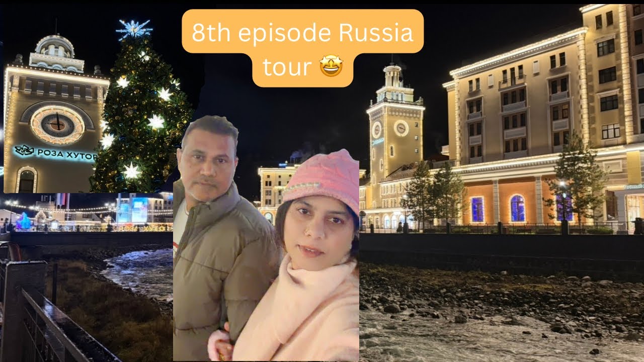 8th episode of Russia vlog | Ski resort Roza khatur | Krasyana Polyana #Russia #travel #ytvlogs 