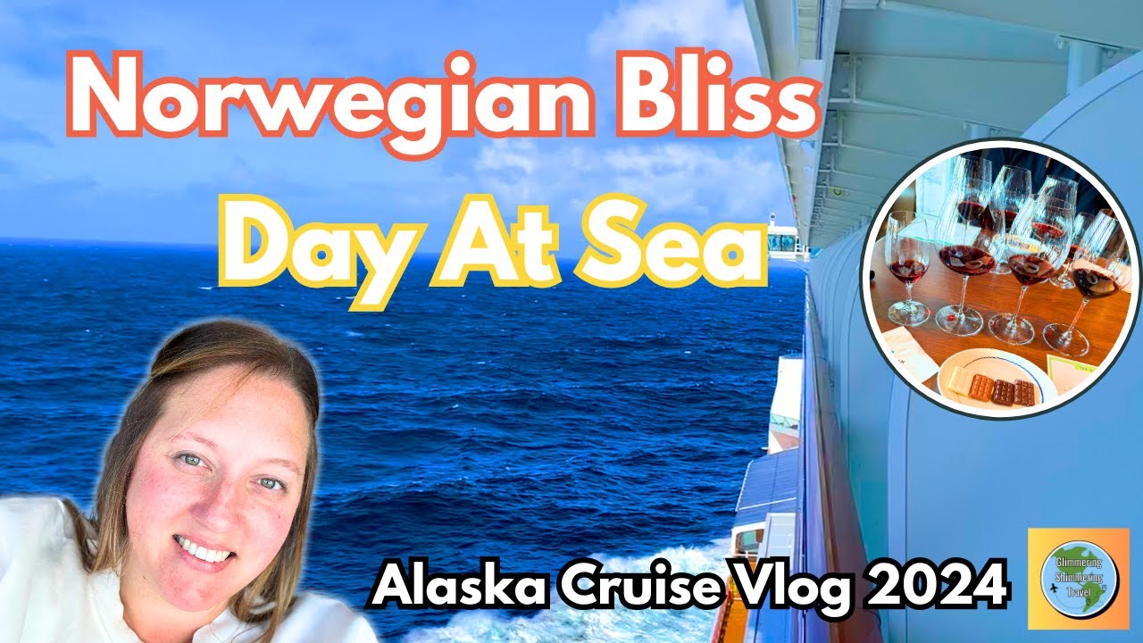 Quick Day At Sea On The Norwegian Bliss | Alaska Cruise Vlog April 2024