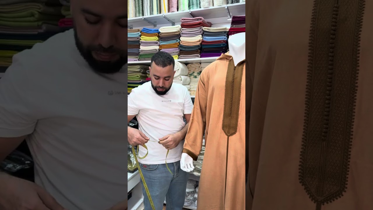 طريقة أخد المقاسات حاولو تنشرو هاد الفيديوات
