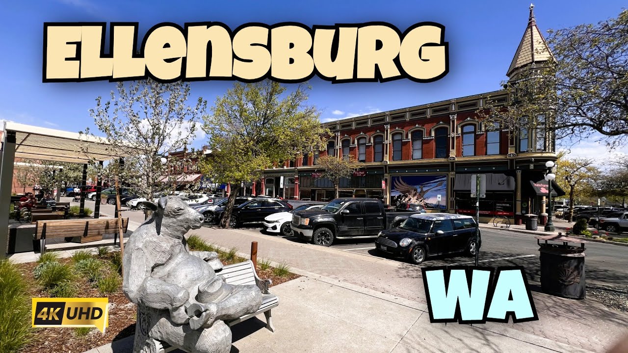 Ellensburg, WA Walking Tour | Charming Small Town in Central Washington