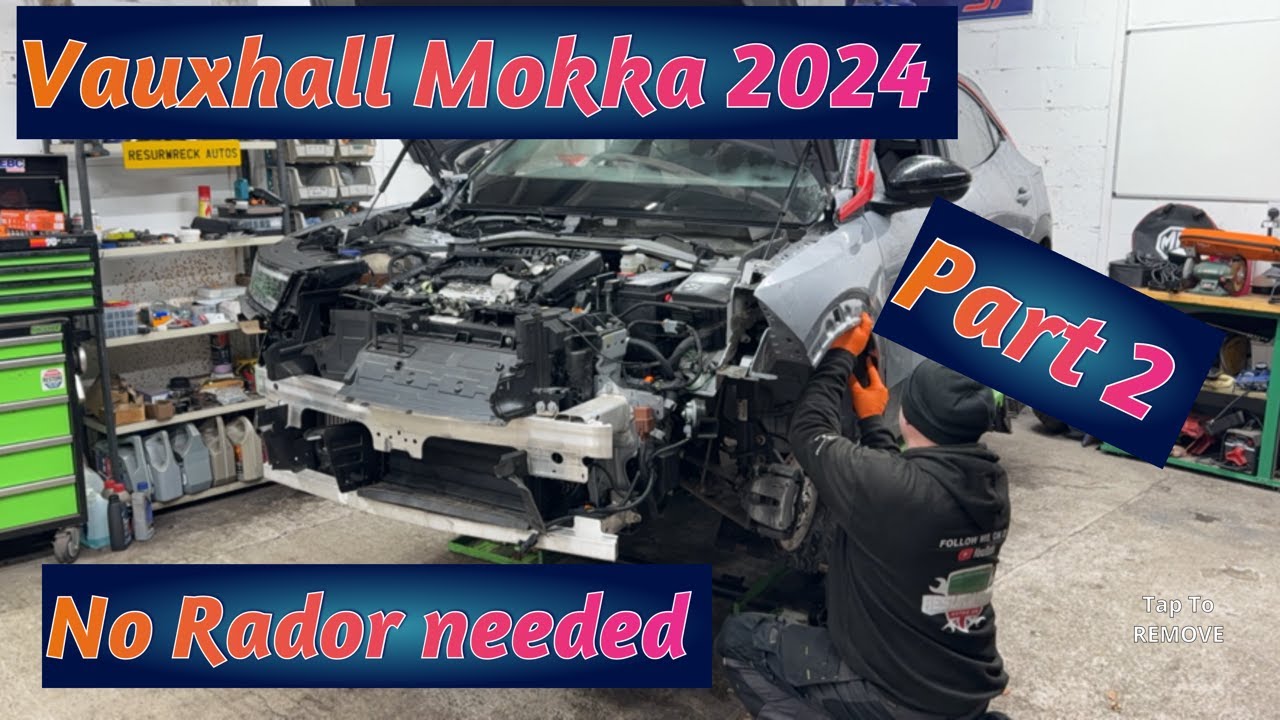 VAUXHALL MOKKA 2024 COPART SALVAGE REBUILD ЧАСТЬ 2