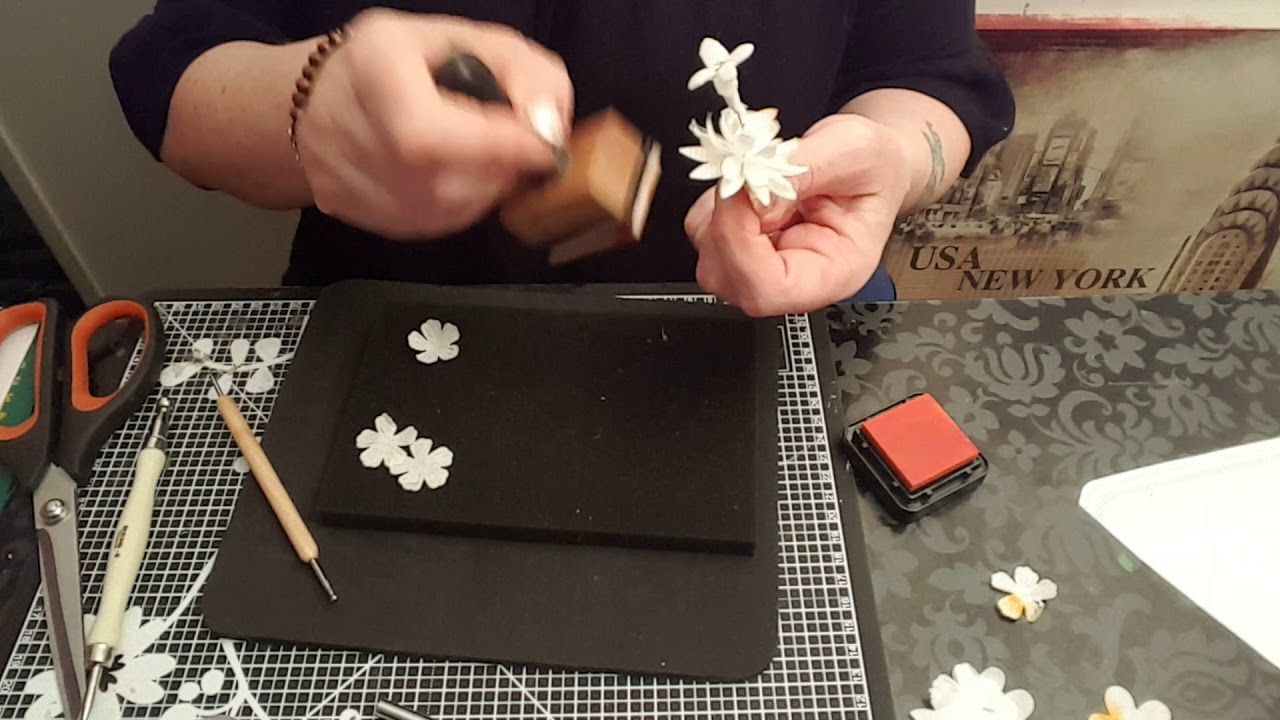 Tuto fleurs avec des filtres à café