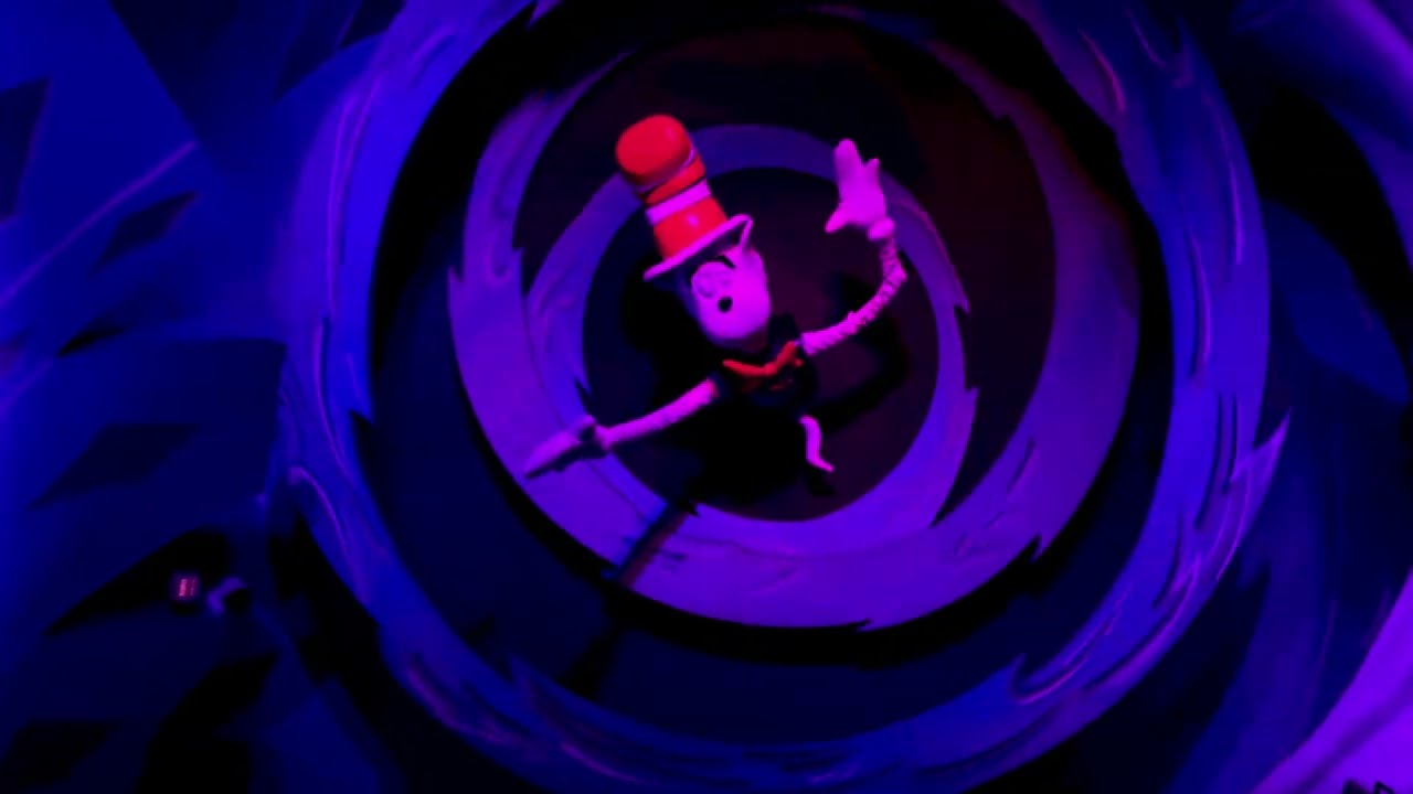 The Cat in the Hat at Suess Landing in Universal Islands of Adventure 