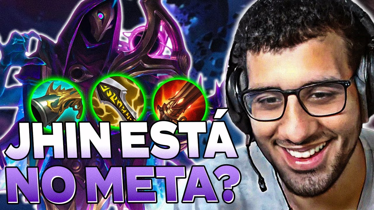 JHIN ESTÁ VINDO FORTE NESSE NOVO PATCH!