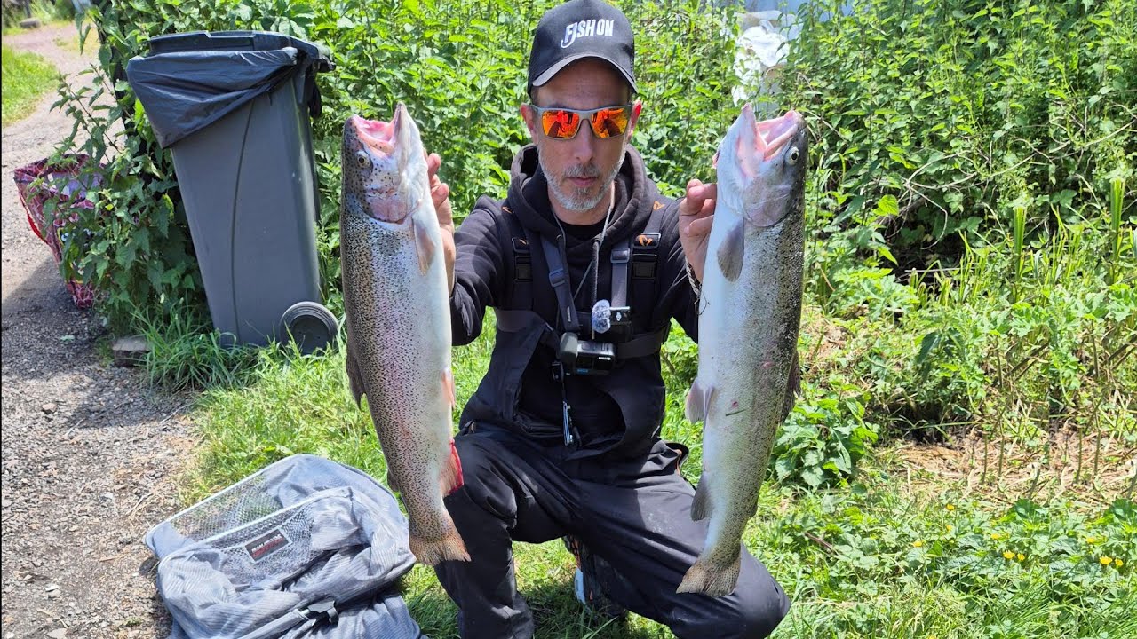 8.4kg pour 4 POISSONS #fishing #fish #pêche #poisson #truite #troutfishing #fishinglife