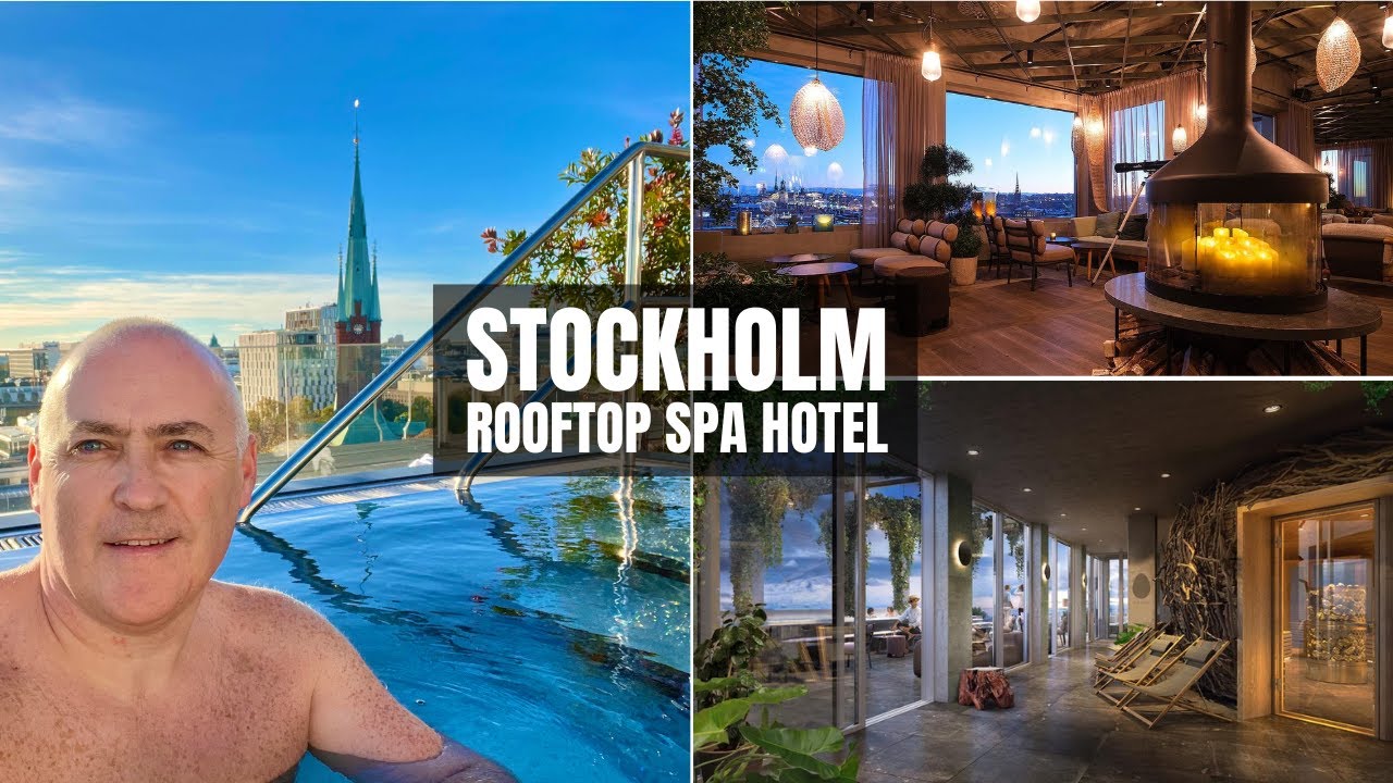 Things to do in STOCKHOLM SWEDEN: Arlanda Express, Downtown Camper, pool city views: Travel Vlog 1/3