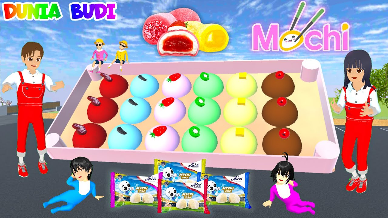 Yuta Mio Berburu Jelly Mochi Viral Dikota Sakura 😱 | Baby Celine Borong Mochi Semua Rasa😍