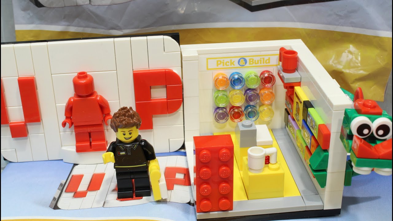 Lego Set 40178 Exclusiv Lego Laden VIP Geschenk Der Aufbau Stop Motion