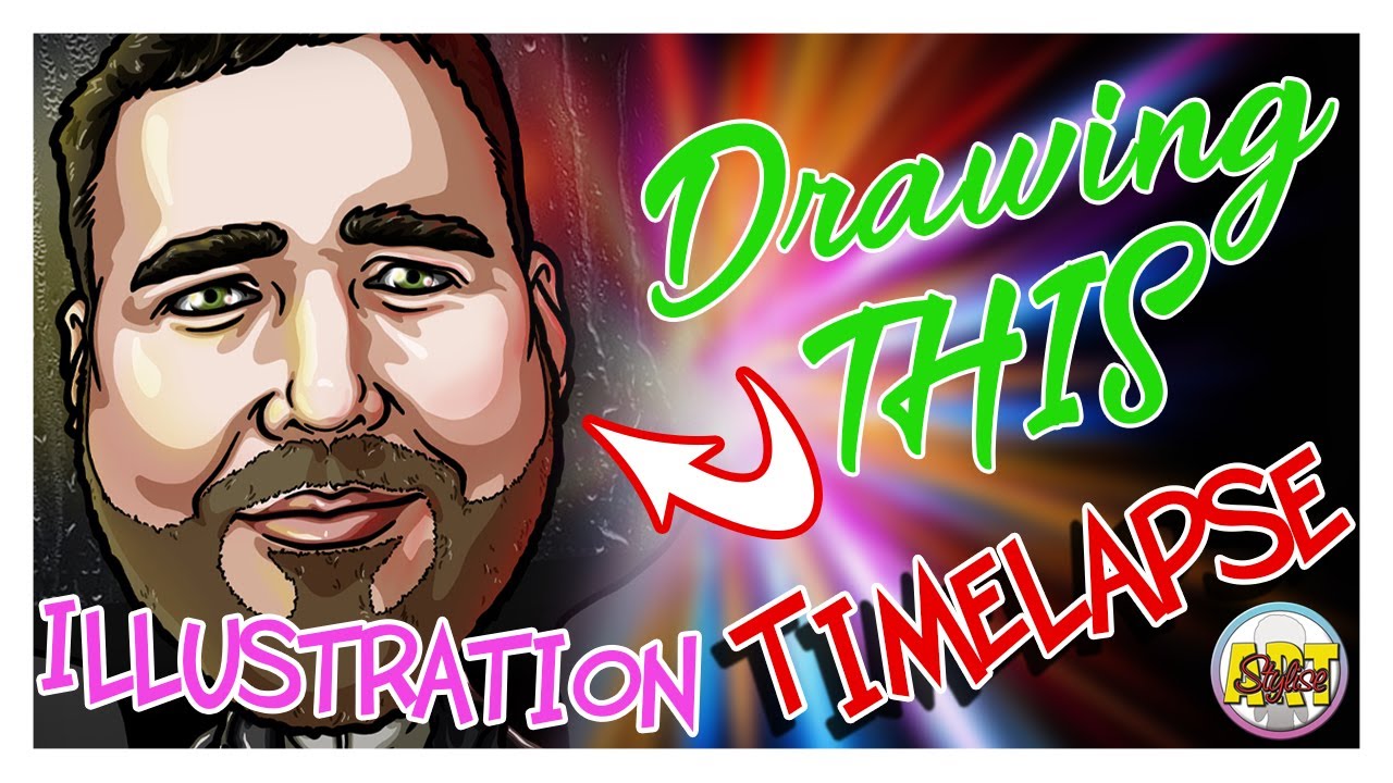 Illustration Timelapse, using Photoshop - The final piece and slideshow.