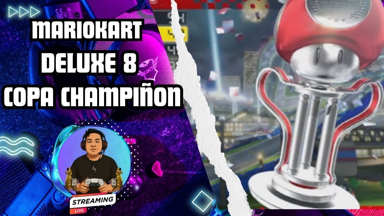 copa champiñón | mariokart 8 deluxe 