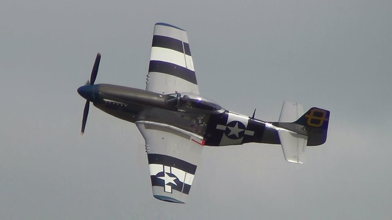 P-51D Mustang at Abingdon 5th May 2013