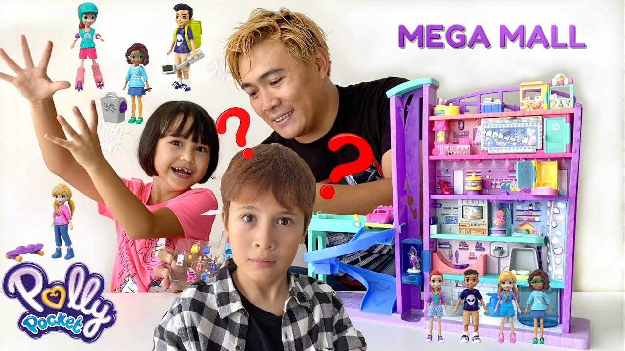 Drama Misha Mau Beli Shopping Mall! Mainan Polly Pocket Mega Mall