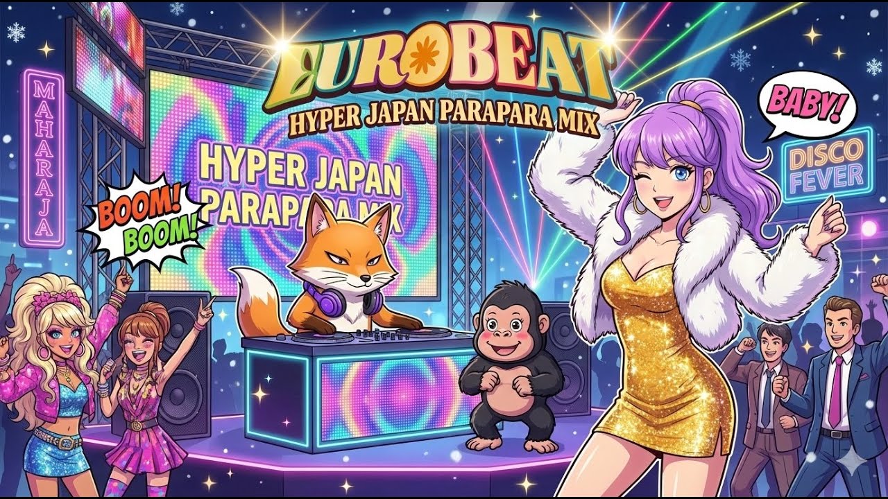 【ユーロビート】EUROBEAT DJ Kenichi Hyper Japan ParaPara Mix【パラパラ】