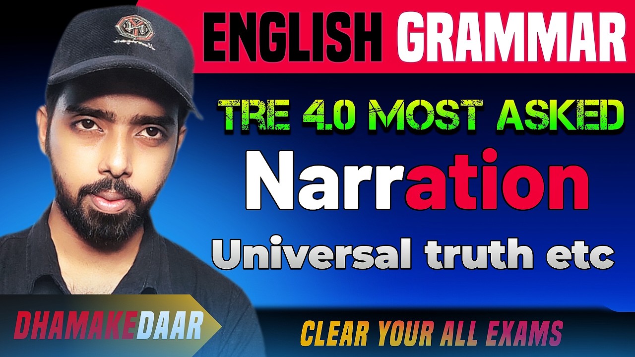 How to change universal truth, fact, habitual action etc in narration?