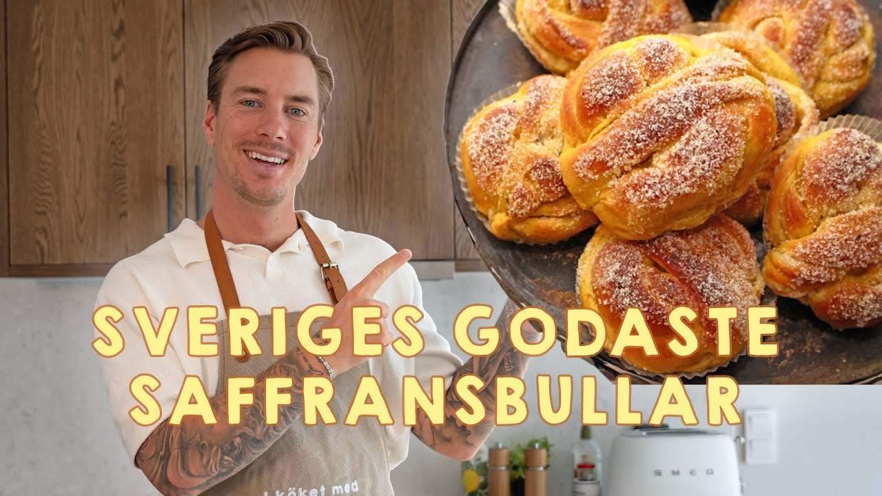 VI BAKAR SVERIGES GODASTE SAFFRANSBULLAR  (inkl största fail någonsin)