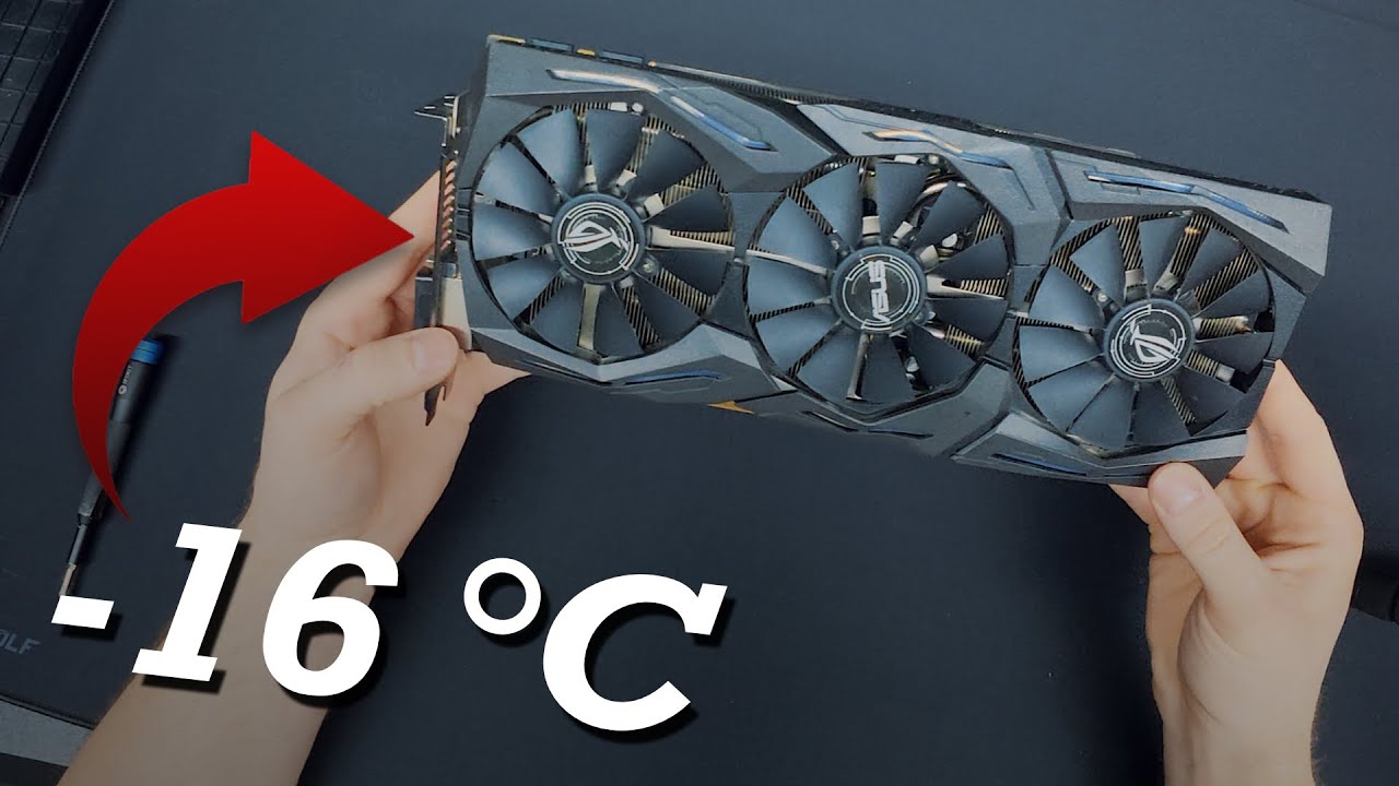 Reviving an ASUS ROG GTX 1080  | Thermal Pad & Paste Refresh (‑16°C)
