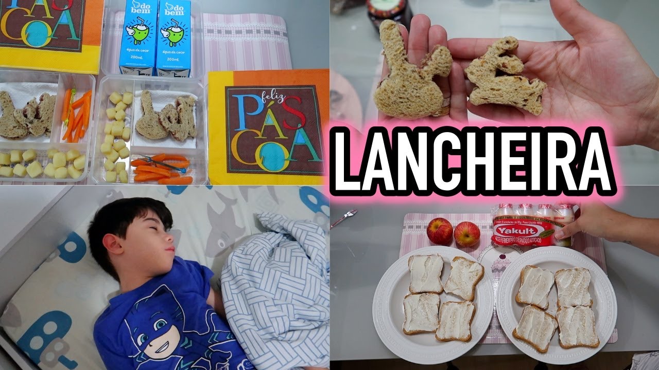 MONTANDO O LANCHE DA ESCOLA + CAFÉ DA MANHÃ DOS GÊMEOS #14