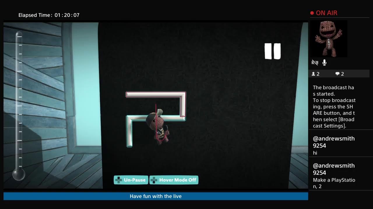 Making whatever in LittleBigPlanet