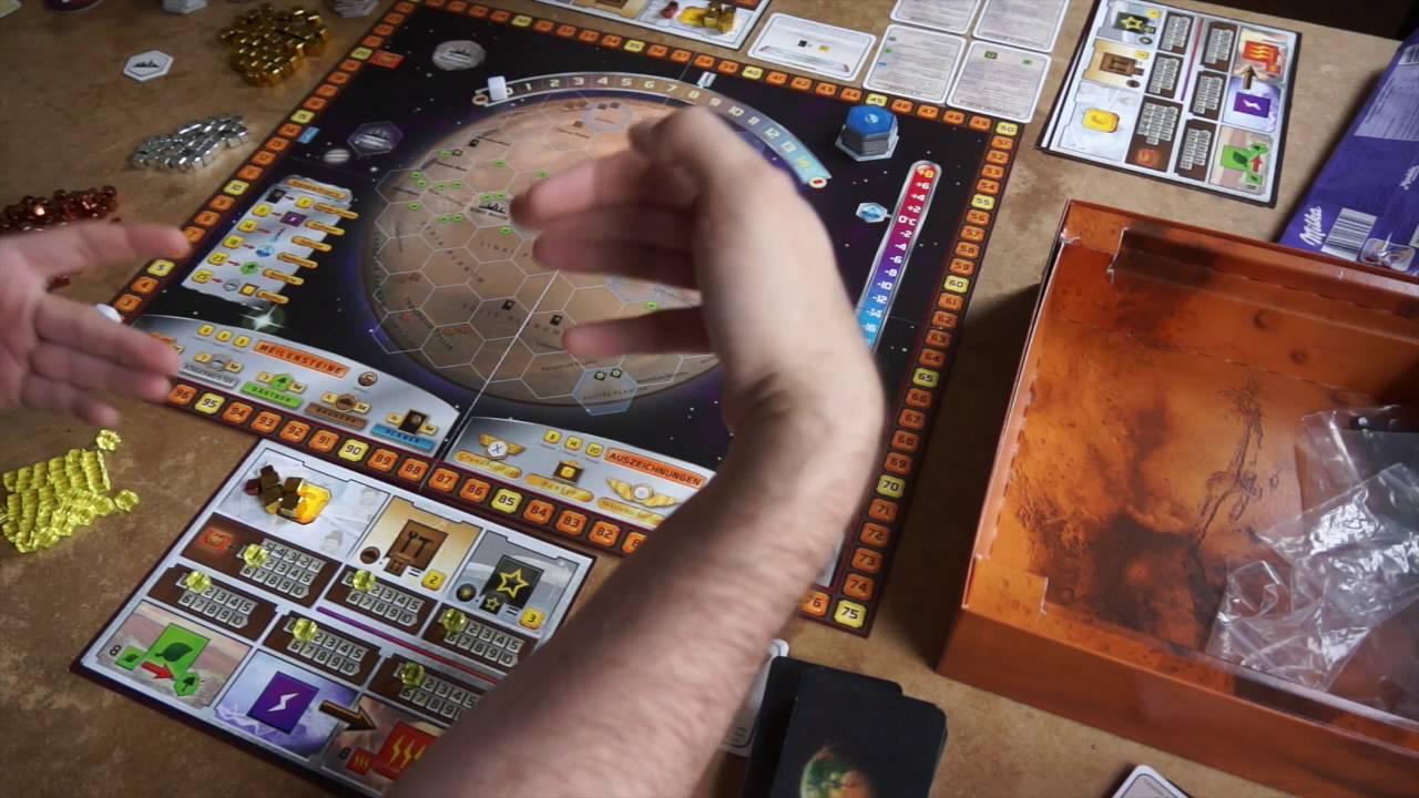 Terraforming Mars - Let's Play mit Stephan - Teil 1: Regelerklärung