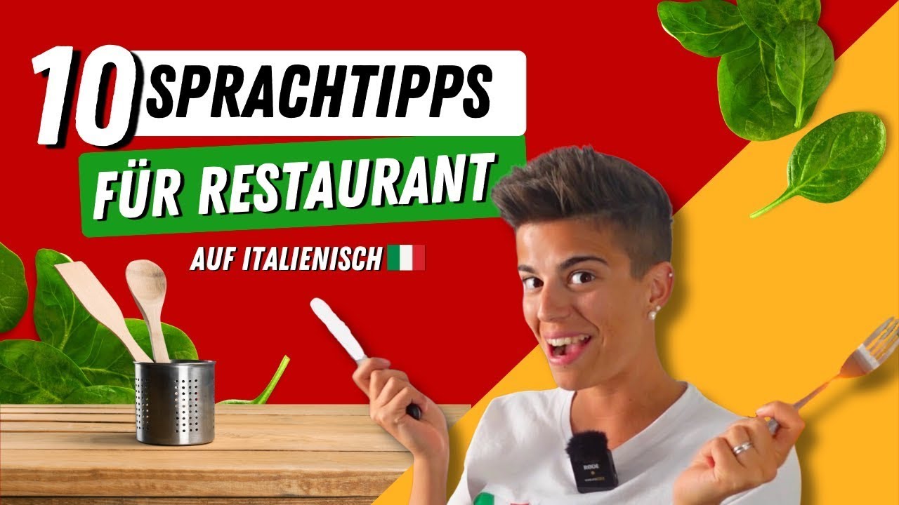 Italienisch im Restaurant: 10 Sprachtipps zum Bestellen auf Italienisch im Restaurant