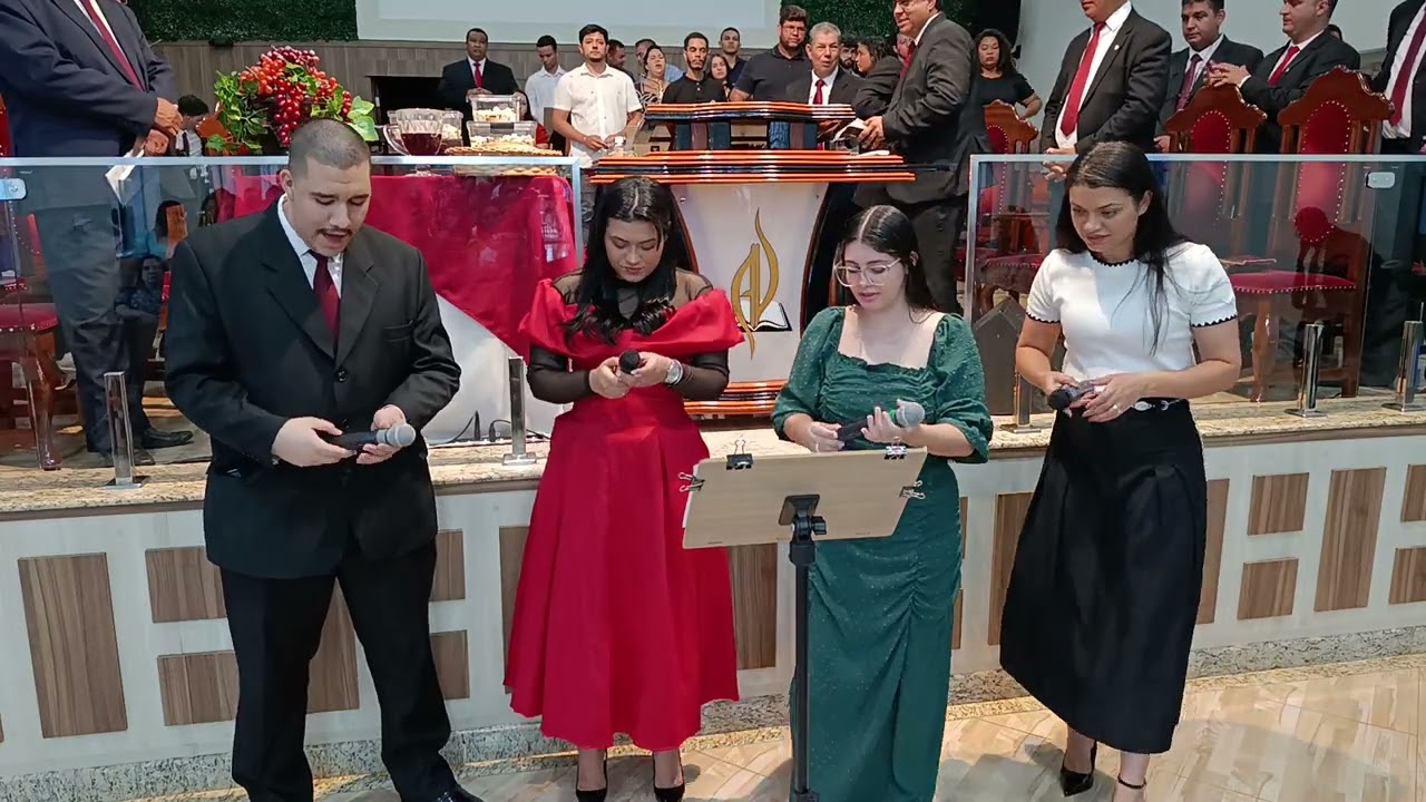 Culto de Santa Ceia,ministrou PR Presidente Marcio Xavier,11-1-26