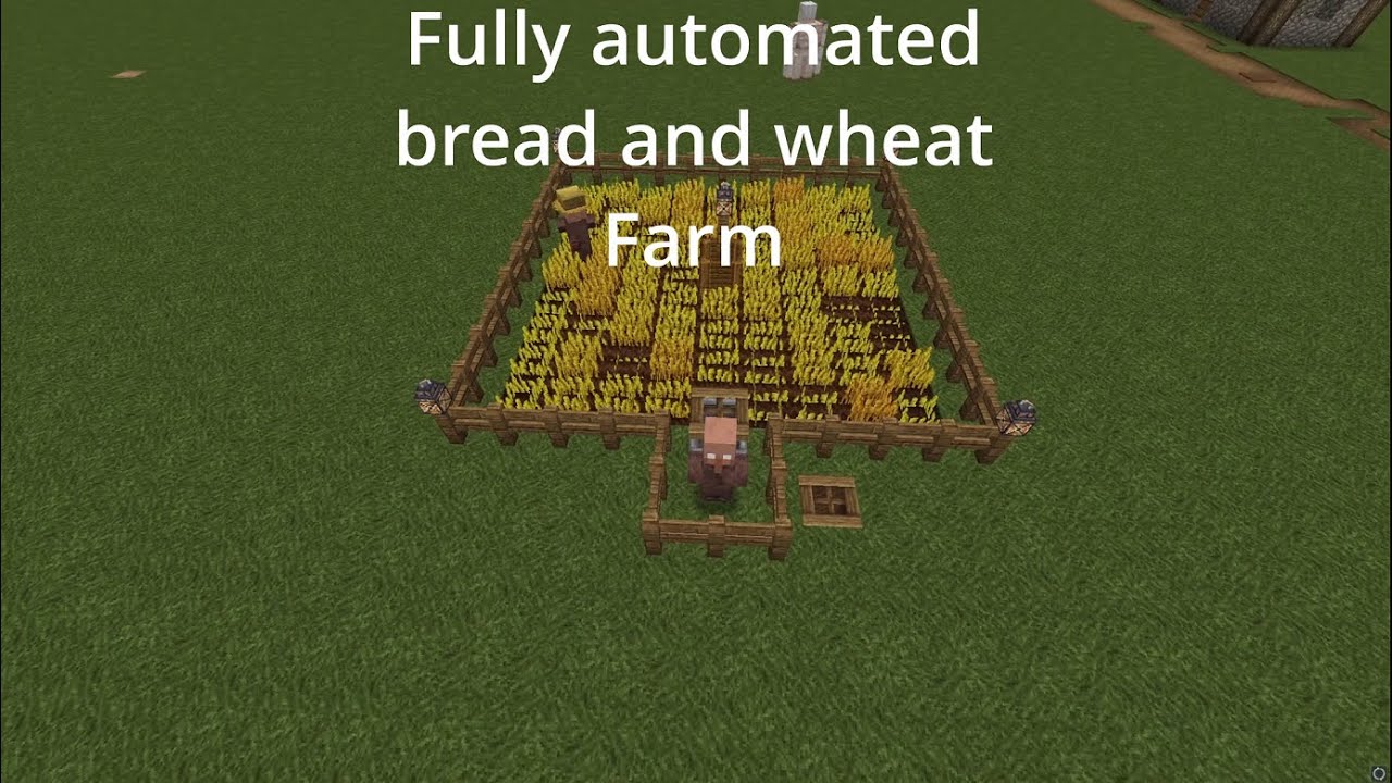 Vollautomatische Brot und Weizen Farm / Minecraft 1.19.3