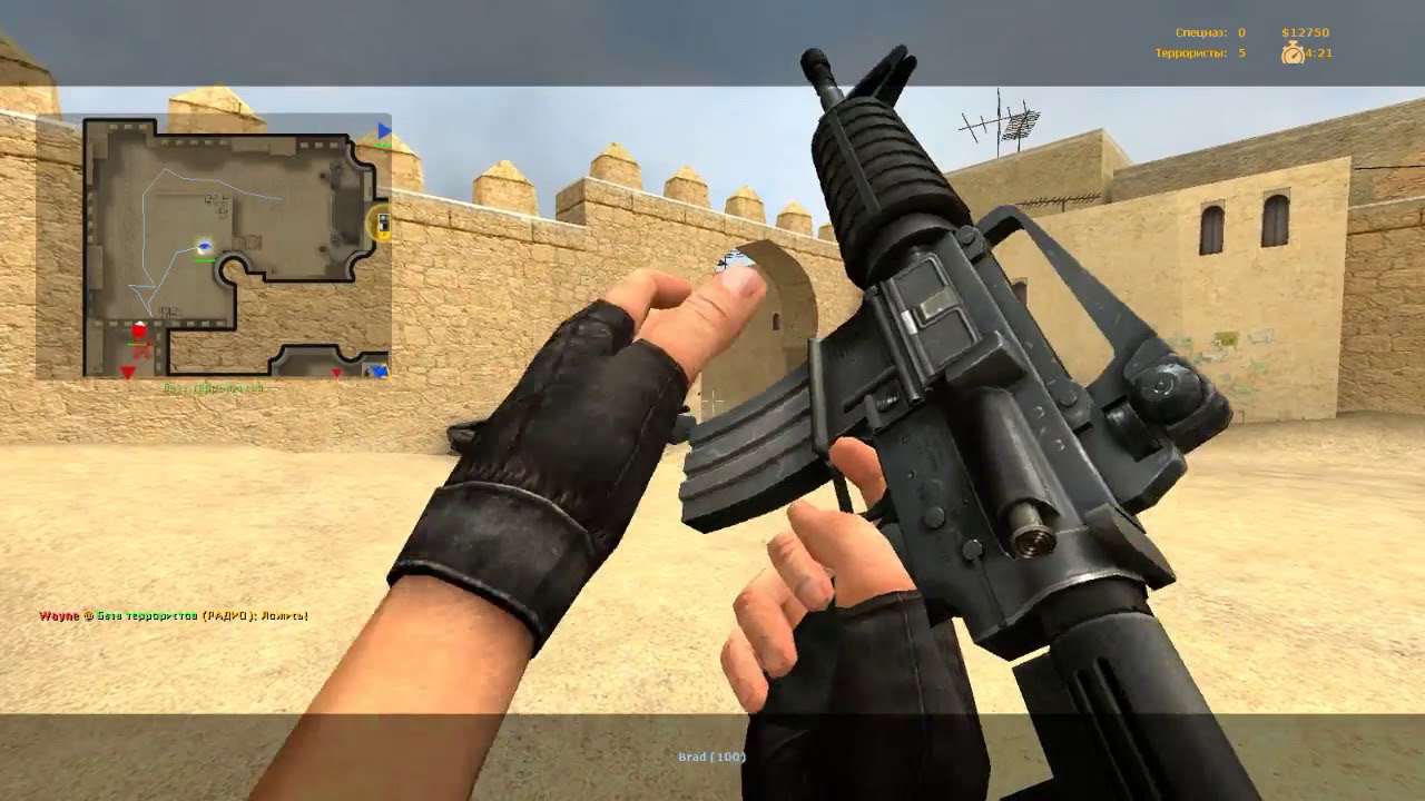 Counter Strike Source v34 (de_dust2 map)