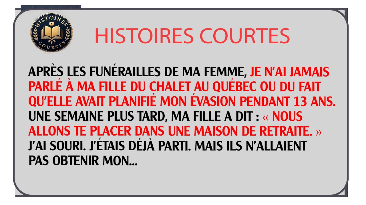 Ils voulaient me dépouiller après le décès de ma femme, mais son secret les a tous pris de court