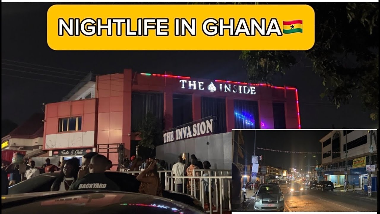 Как выглядит ночная жизнь в Кумаси 😳 | Красивый декабрь в Гане 🇬🇭