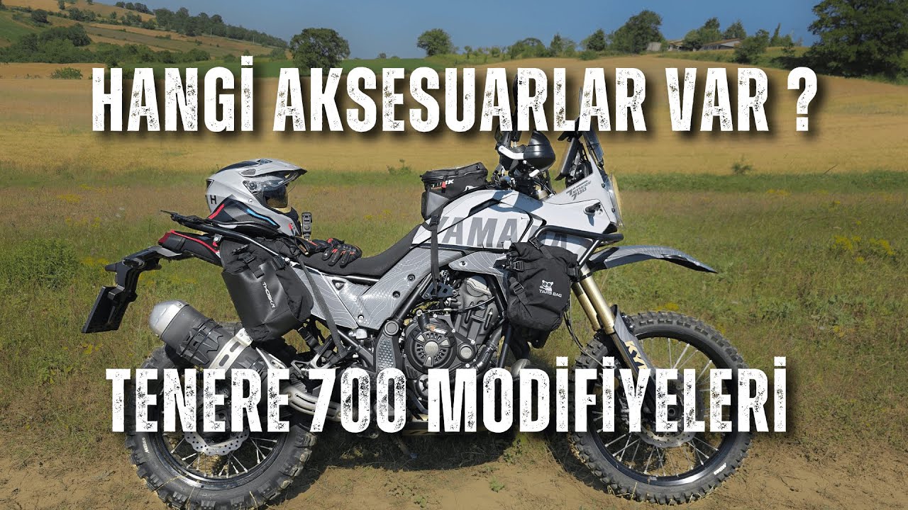 Tenere 700 Aksesuar || Tenere 700 Modifiye || T7'ye Yaptığım Her Şey Bu Videoda!