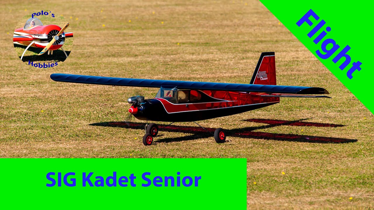 Sig Kadet Senior flight video 