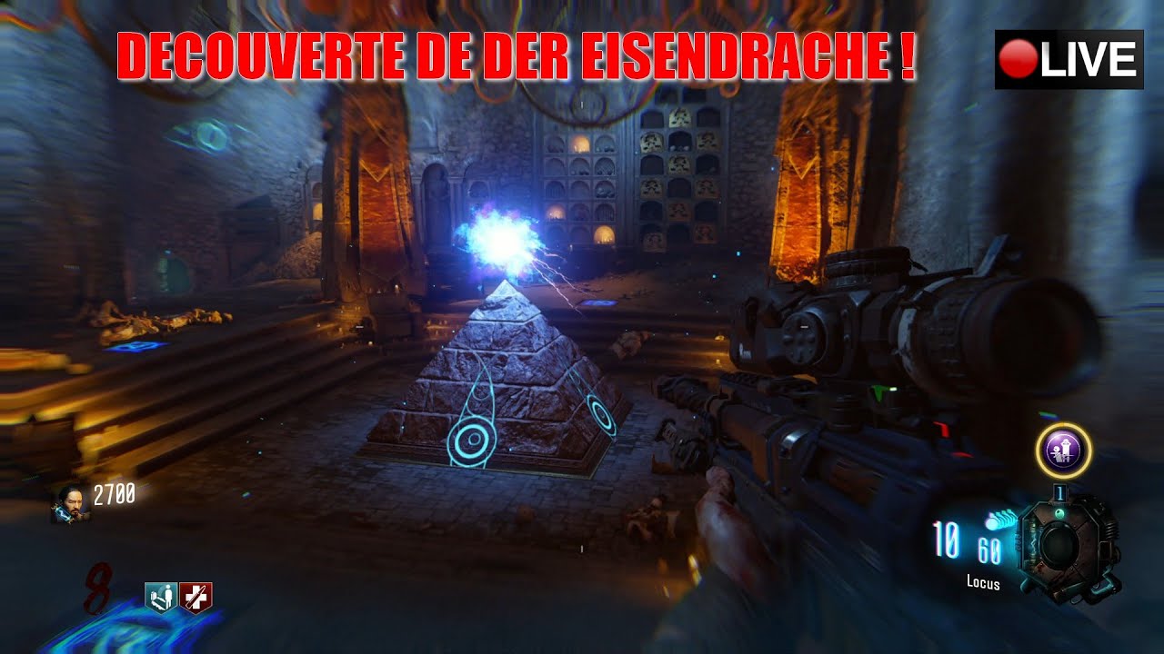(FR) DÉCOUVERTE ZOMBIE DER EISENDRACHE ! Black ops 3 DLC 1.