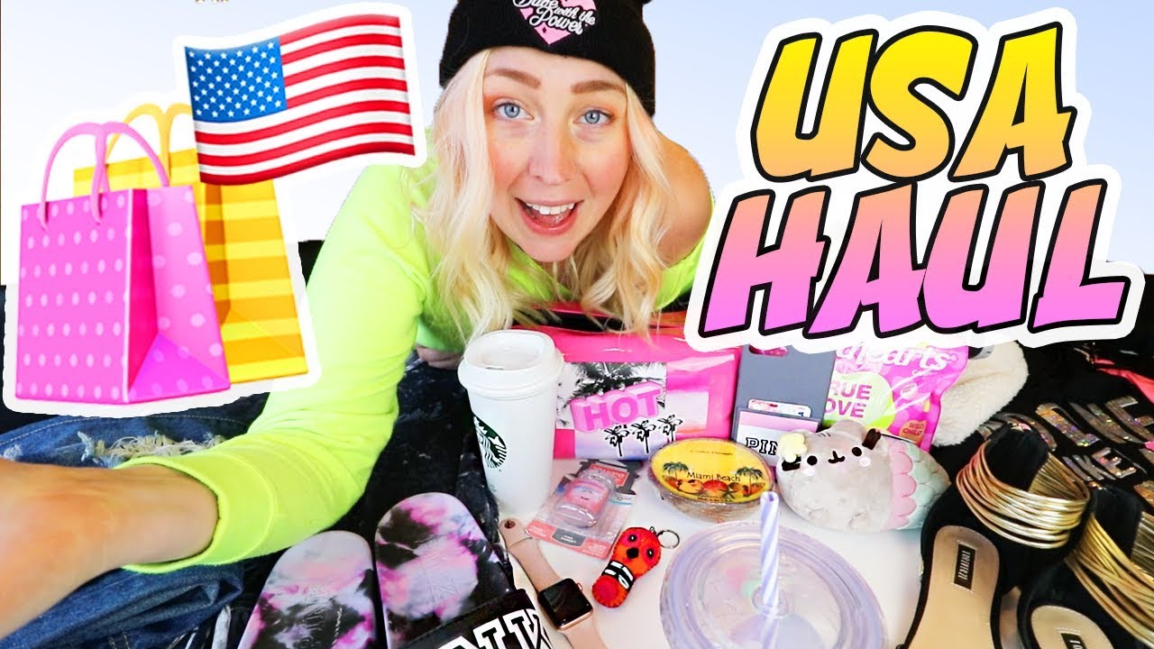 En stor USA haul!🇺🇸