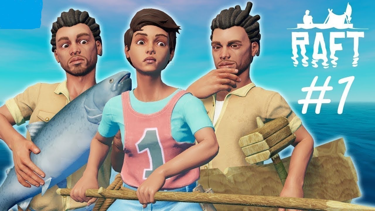 УГАРНОЕ КООП ПРОХОЖДЕНИЕ ИГРЫ RAFT