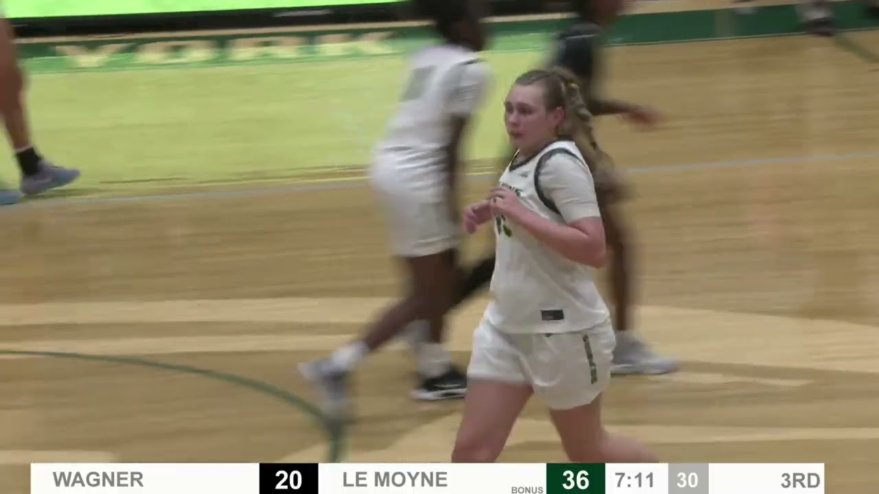 Le Moyne Women's Basketball Highlights Vs. Wagner College